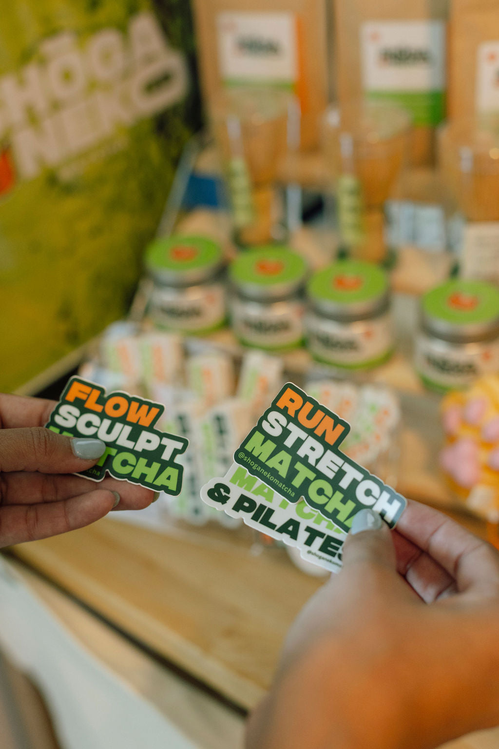 Sticker - "Matcha & pilates"