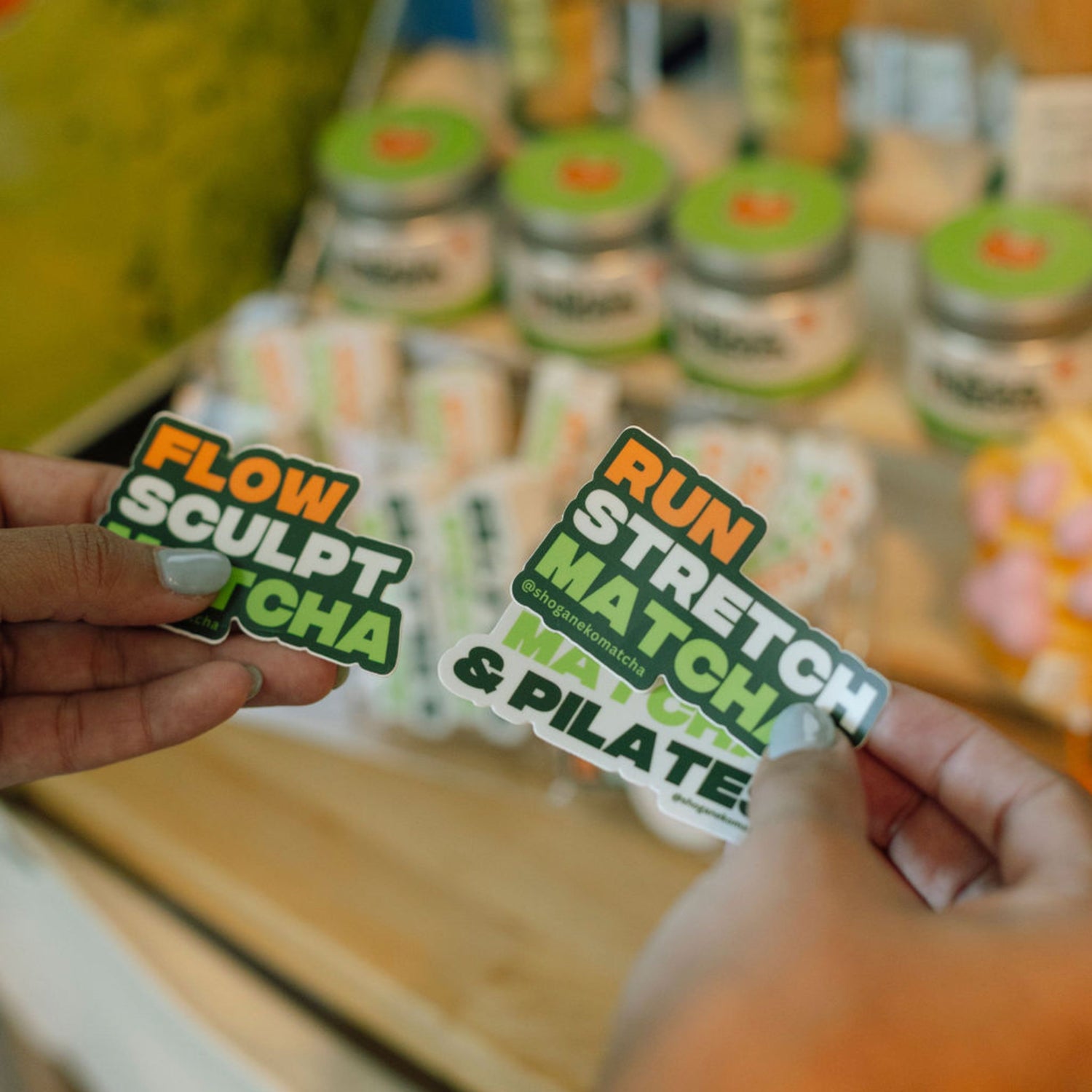 Premium stickers