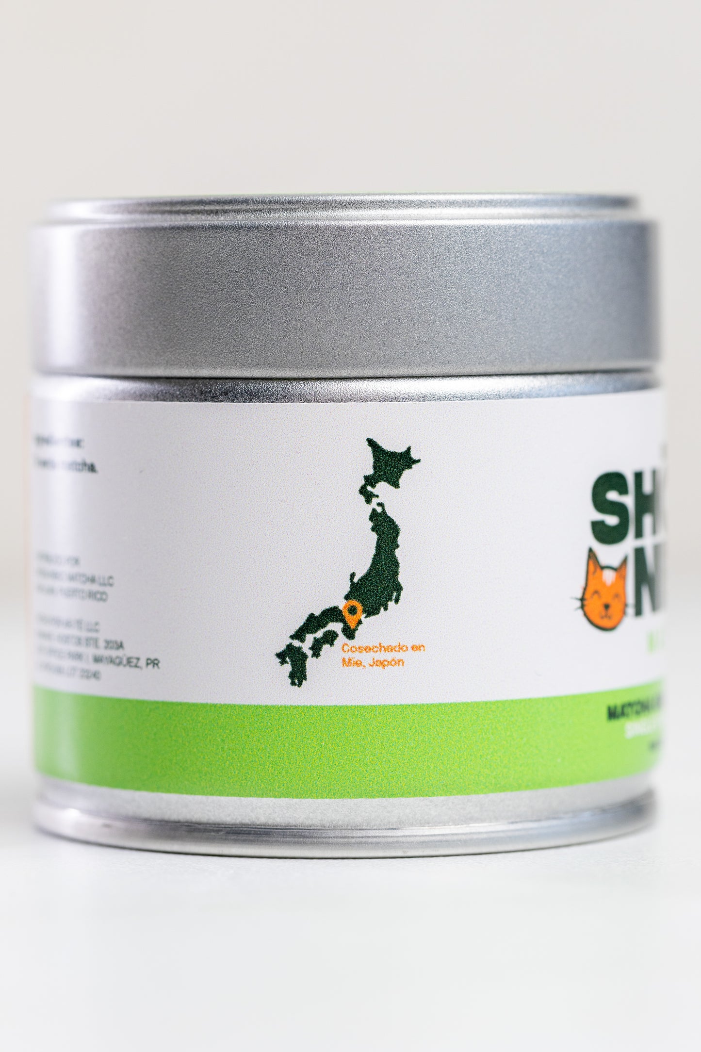 Shōga Neko Matcha (30g tin)